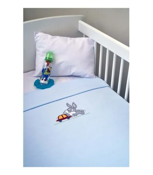 Fleece Κουβέρτα Κούνιας Baby Looney Tunes Design 31