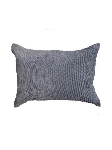 Ζεύγος Μαξιλαροθήκες Oxford Velvet 50x70 cm DIZZA GREY