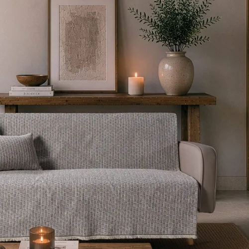 Ριχτάρι Joliet 11 Silver Grey - Μονοθέσιο 180x150cm