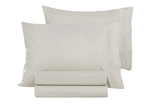 Ζεύγος Μαξιλαροθήκες Color Plus Ivory 