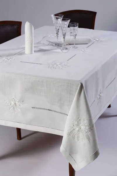 τραπεζομάντηλα (160cm x 250cm) 4006 λευκό