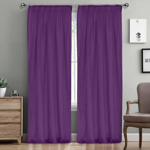 LINO ΚΟΥΡΤΙΝΑ LINE ΜΕ ΤΡΕΣΑ 305 MAUVE 145X295