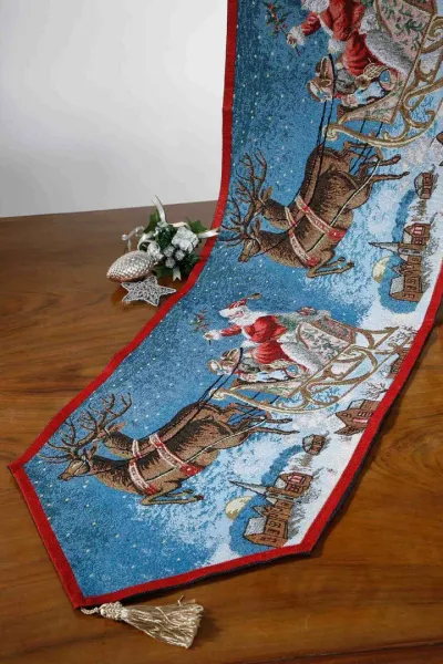 χριστουγεννιάτικη τραβέρσα (35cm x 170cm ) 9004