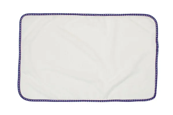 Σελτεδάκι Αδιάβροχο bebe 133 Πουά 67X90 Λευκό/Μωβ Cotton 100%