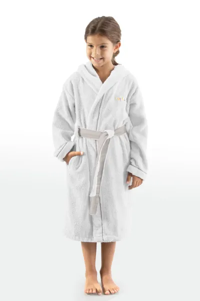Παιδικό Μπουρνούζι Kiddies White 