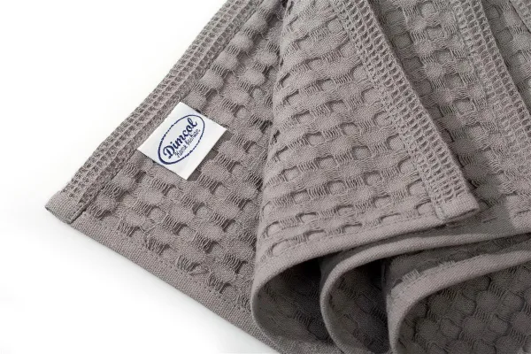 Ποτηρόπανο Πικέ 325 gr/m² Solid 50X70 Grey 100% Cotton