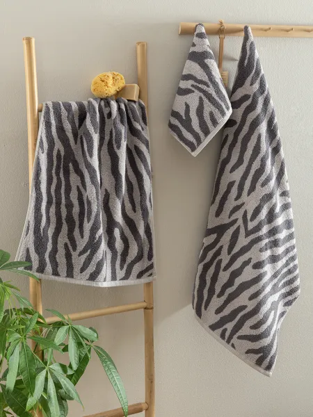 Πετσέτα Προσώπου Towels Collection 50x90 ZEB GREY