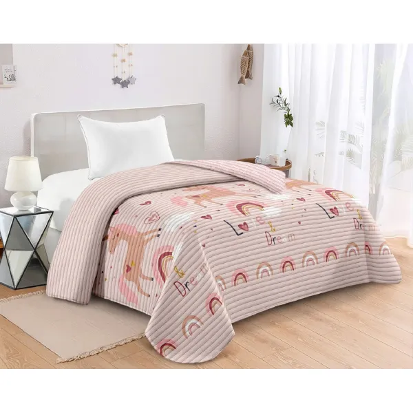 ΚΟΥΒΕΡΛΙ ΜΟΝΟ 160x220 ADAM HOME 430