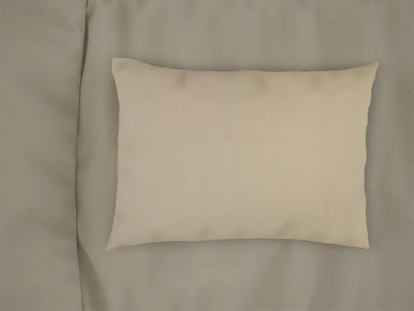 Μαξιλαροθήκη Solid 502 50X70 Beige 100% Cotton