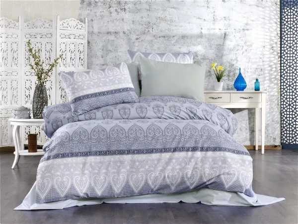 ΣΕΝΤΟΝΙΑ ΕΜΠΡΙΜΕ ΣΕΤ 3 τεμ Ηλέκτρα 360 160X240 Grey Cott/Pol 70/30