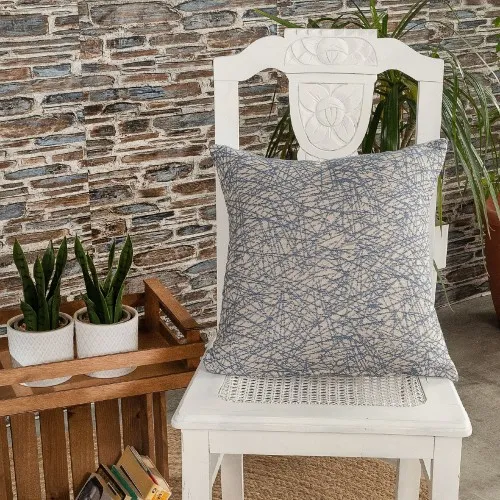 Μαξιλαροθήκη Potenza 05 - 65x65cm δαπέδου με γέμιση 