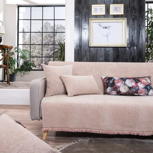 Ριχτάρι Utah 12 Dusty Pink - Τριθέσιο 180x300cm