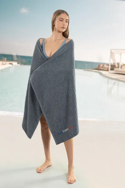 Πετσέτα Θαλάσσης Resort Anthracite 
