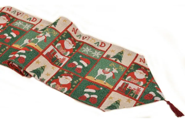 χριστουγεννιάτικη τραβέρσα (45cm x 170cm) santaraindeer