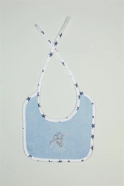 ΣΑΛΙΑΡΑ Με Κέντημα bebe Dreaming Elephant 166 25X25 Σιελ 100% Cotton