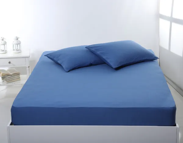 Σεντόνι με λάστιχο jersey (160cm x 200cm + 35cm) jean
