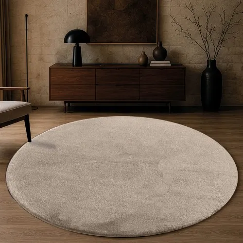 Χαλί Mellow 03 Mocca Ροτόντα - Ροτόντα Φ160 cm