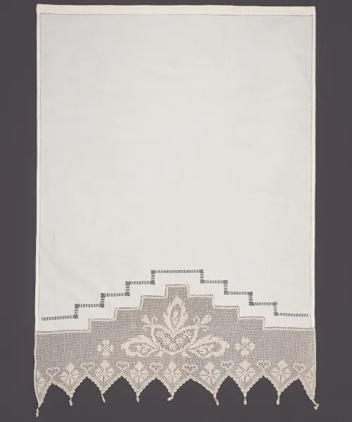 κουρτίνα 075 (90cm x 130cm) ecru με τούνελ