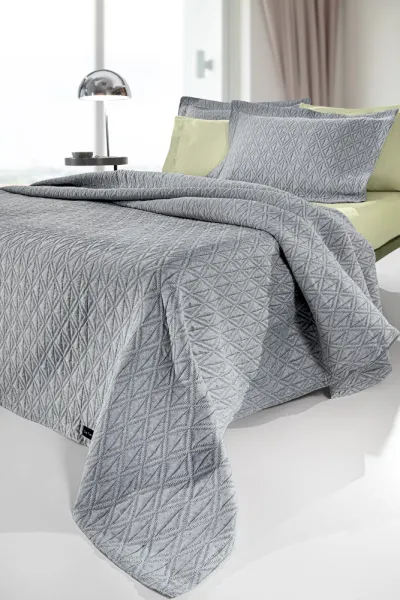 Κουβέρτα Oasis Anthracite 