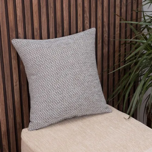 Μαξιλαροθήκη Utah 11 Grey - 50x50cm με γέμιση