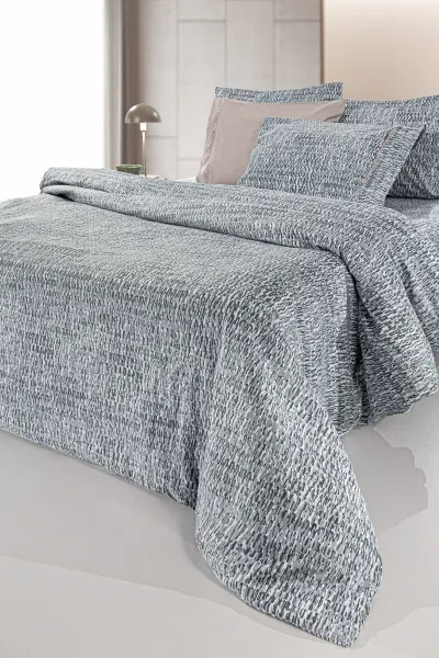 Σετ 3τμχ Παπλωματοθήκη Beaver Titanium Flannel 