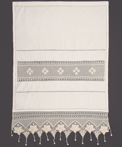 κουρτίνα 027 (140cm x 260cm) ecru με τούνελ