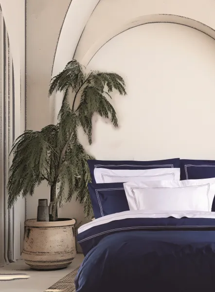 BAR4 ΣΕΤ ΣΕΝΤ Υ/Δ 240X270CM (09) D.BLUE 230TC 100% COT/SATIN