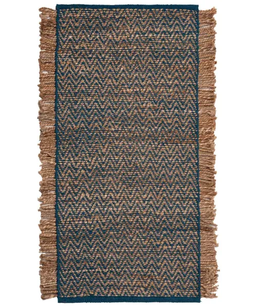 Χαλί γιούτα 1745 (70cm x 160cm) petrol
