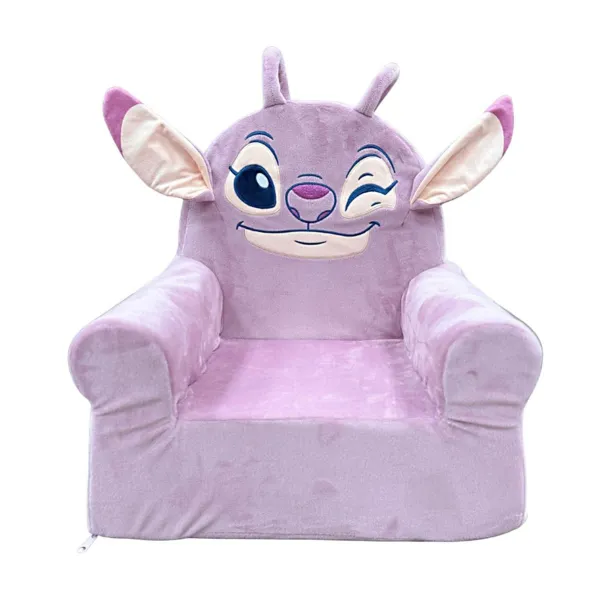 Παιδική Πολυθρόνα Disney Home Angel Velboa Μωβ 34x47x48 cm