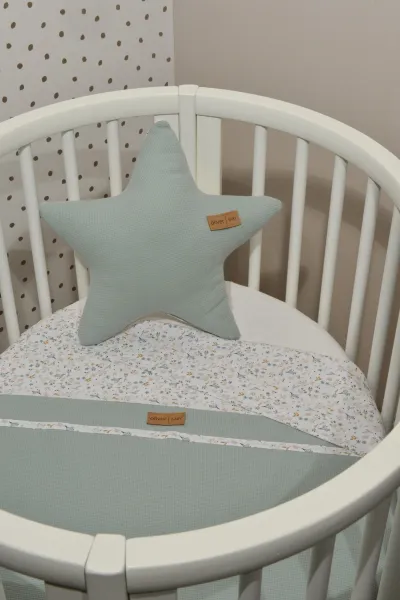 Καλοκαιρινή Κουβέρτα Διπλής Όψης 75x95cm Design 403 Oliver Baby