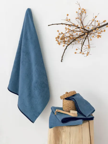 Πετσέτα Προσώπου Towels Collection 50x90 BROOKLYN BLUE