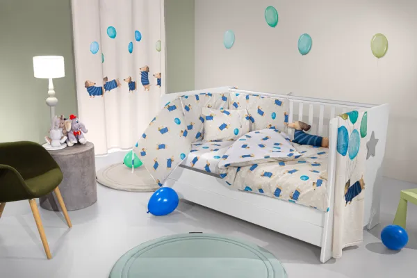 Σετ 3τμχ. Βρεφικά Σεντόνια Pet Blue