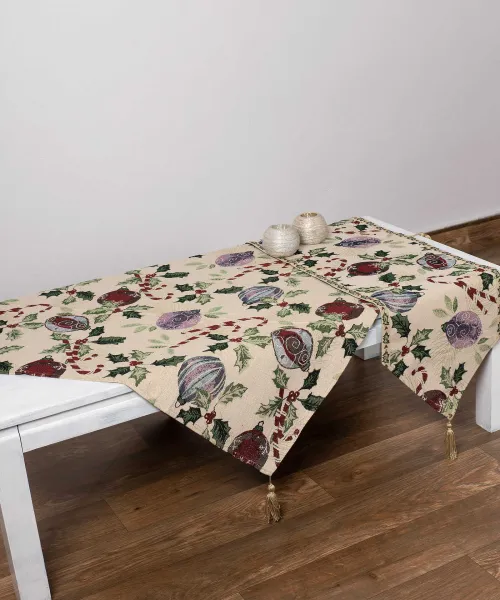 χριστουγεννιάτικη τραβέρσα (33cm x 125cm) 718