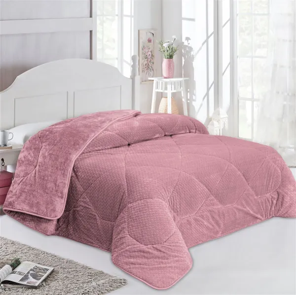Κουβερτοπάπλωμα Jacquard Waves-Fleece 700 gr/m² 1960 Rotten Apple 220x240 100% Polyester