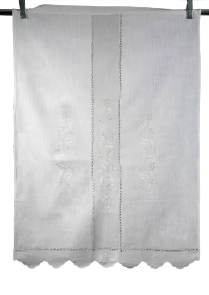 κουρτίνα 465 (90cm x 130cm) ivory/άμμου με τούνελ