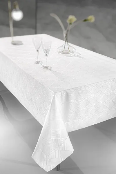 Τραπεζομάντηλο Attitude White 