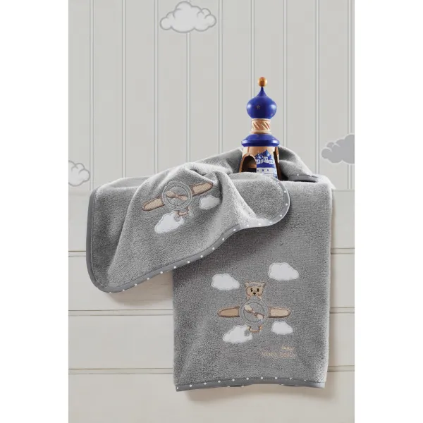 HORIZON ΣΕΤ ΠΕΤΣΕΤΕΣ BEBE 70X140+40X60  100% COTTON