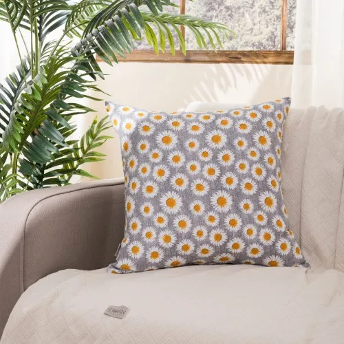 Μαξιλαροθήκη Floreta 11 - 50x50cm με γέμιση