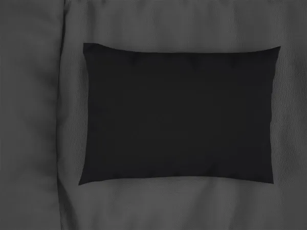 Μαξιλαροθήκες Ζεύγος Exotic Line 50X70+15 Black 100% Cotton