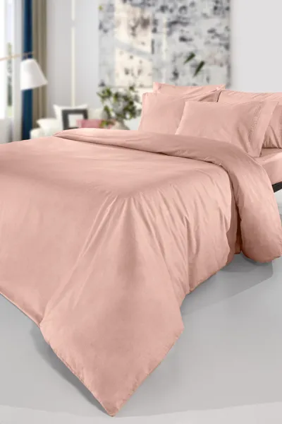 Παπλωματοθήκη Color Plus Coral 