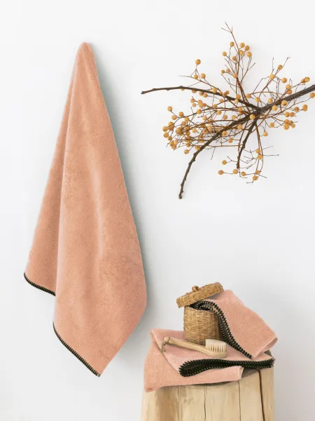 Πετσέτα Προσώπου Towels Collection 50x90 BROOKLYN PEACH