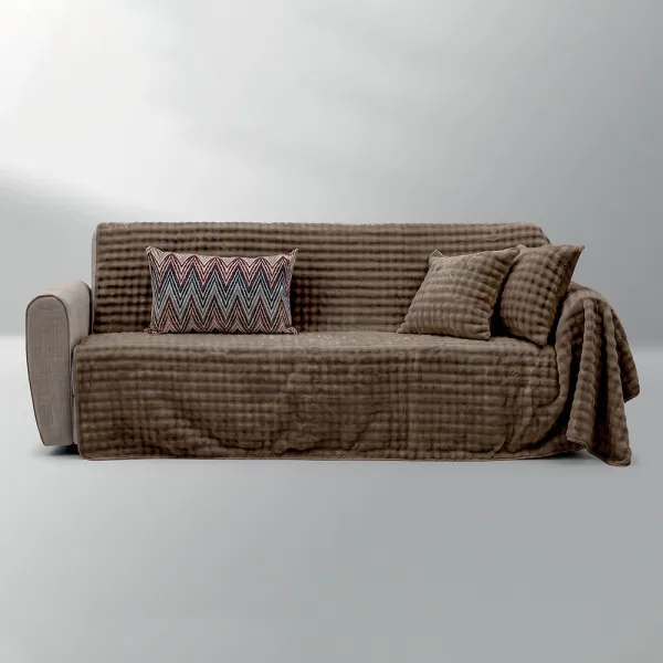 LINO Ριχτάρι Πολυθρόνας 180x180 Kvall Μπεζ