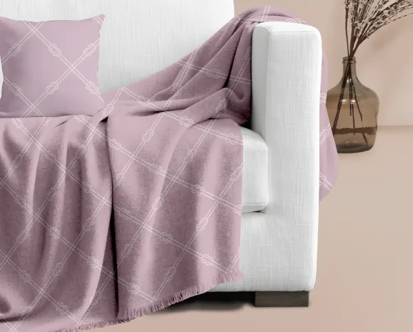 NAUTICA Διακοσμητική Μαξ/θήκη PINK (40Χ40cm) 100% Cotton