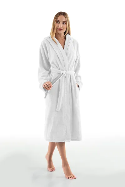 Μπουρνούζι Casual White