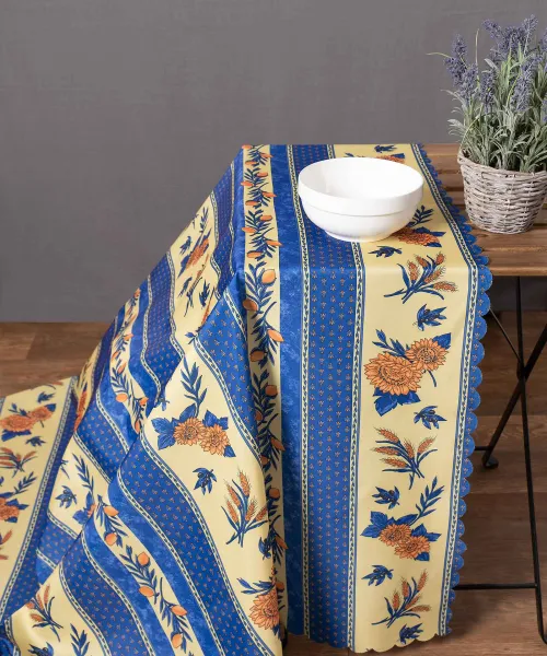 τραπεζομάντηλα (140cm x 180cm) mod4 μπλε