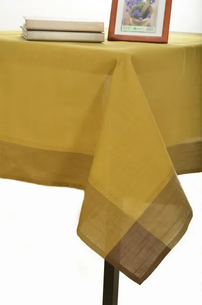 τραπεζομάντηλα nx031 (135cm x 175cm) λαδί