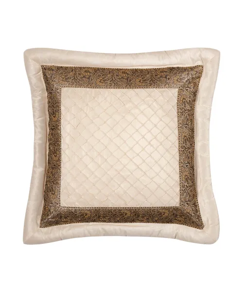 ΜΑΞΙΛΑΡΟΘΗΚΗ (45cm x 45cm)  μπουρλέ ivory