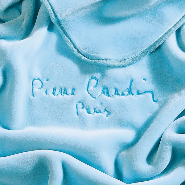 ΚΟΥΒΕΡΤΑ ΜΟΝΗ 160X220 PIERRE CARDIN NANCY 545 LIGHT BLUE (03)