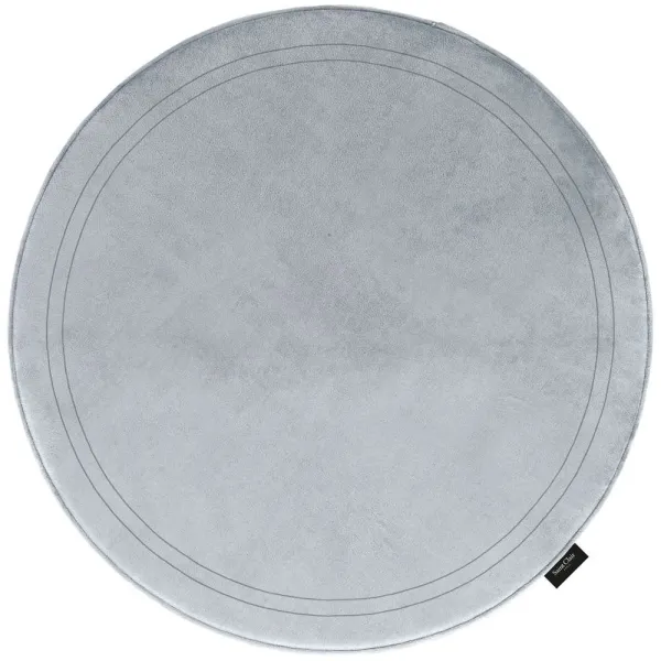 Χαλί Softy Silver Round 