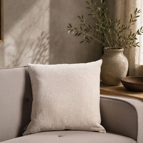 Μαξιλαροθήκη  Dayton 01 Ivory - 65x65cm δαπέδου
